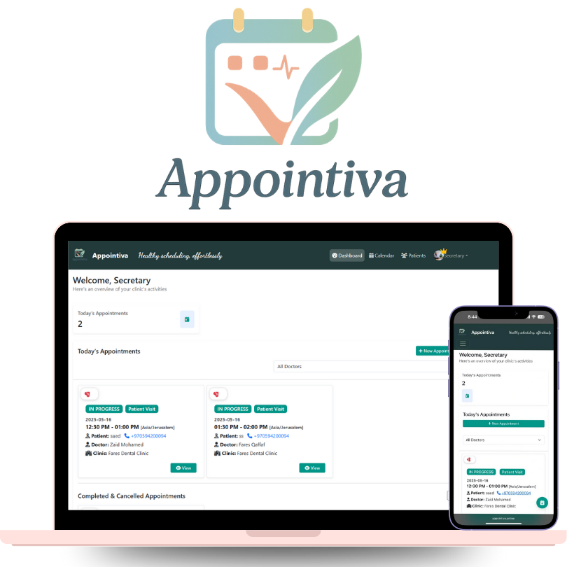Appointiva Platform Screenshots